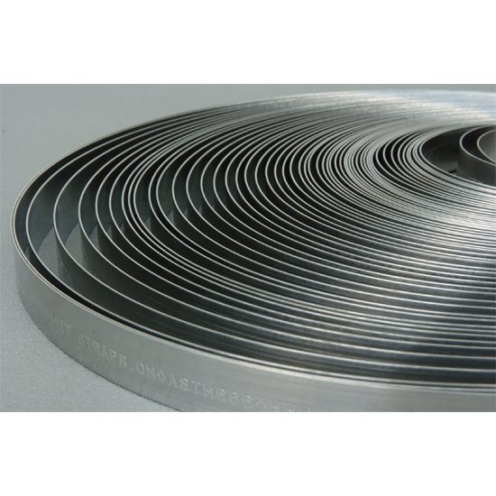 201 and 304 Stainless Steel Band Mill Coils. By the Pound. Available in 1/2" to 3/4" Widths